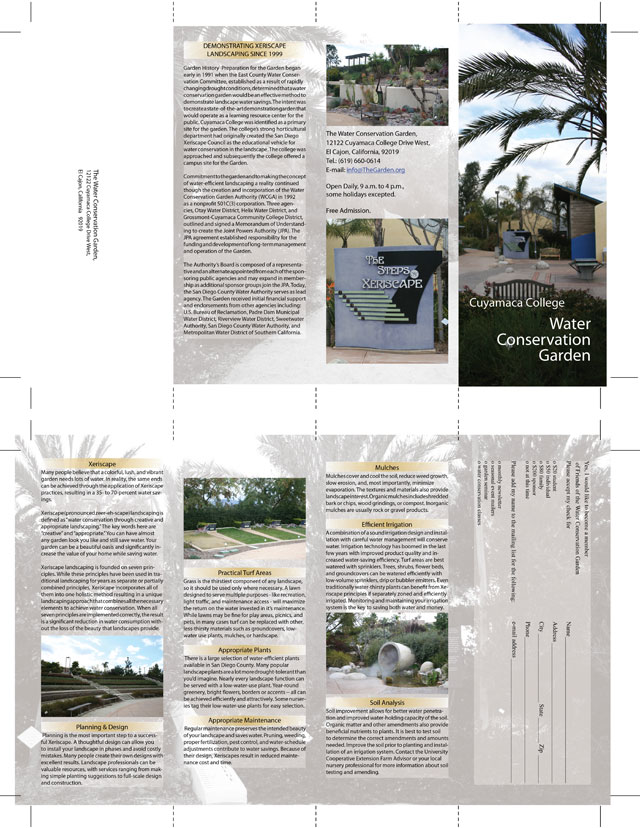 Water Conservation Brochure